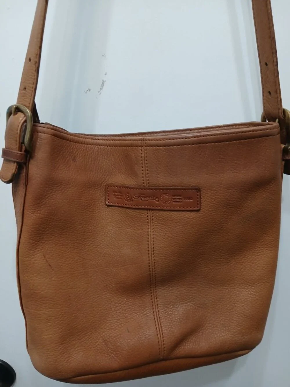 Fossil Leather Mailbag